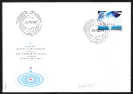 Svizzera/Switzerland/Suisse: FDC,  Acqua Ricchezza Naturale,  Water Natural Wealth, Richesse Naturelle De L'eau - 2001