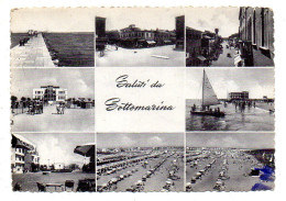 Italie--SOTTOMARINA--1955--Salutti Da Sottomarina--Multivues.......timbre..cachet....griffe - Venetië (Venice)