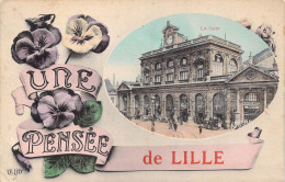 FRANCE - 59 - Lille - Pensée De Lille - La Gare - Carte Postale Ancienne - Lille