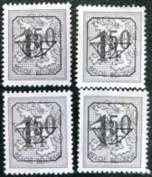 België - Belgique - C12/42 - 1969 - (°)used - Michel 1579V - Cijfer Op Leeuw - Typos 1951-80 (Chiffre Sur Lion)