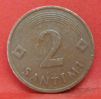 2 Santimi 1992 - TB - Pièce De Monnaie Lettonie - Article N°3633 - Letonia