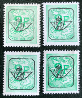 België - Belgique - C12/42 - 1968 - (°)used - Michel 1501V - Cijfer Op Leeuw - Typo Precancels 1951-80 (Figure On Lion)