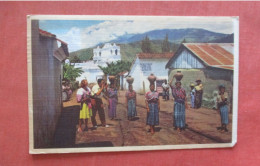 Women Carrying  Water Home In Large Jugs       Guatemala    Ref 6133 - Guatemala