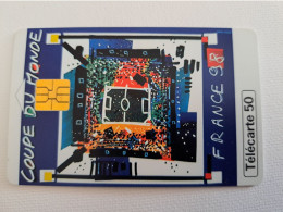 FRANCE/FRANKRIJK   CHIPCARD   50 UNITS / COUPE DE MONDE/ FOOTBAL  FRANCE 98  ** 13897** - Mobicartes (GSM/SIM)