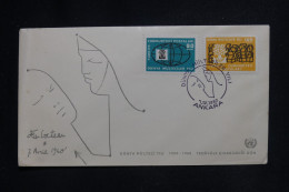 TURQUIE - Enveloppe FDC En 1960 Illustration Cocteau - L 144669 - FDC