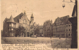 ALLEMAGNE - Hildesheim - Marktplatz Mit Rathaus - Carte Postale Ancienne - Hildesheim