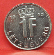 1 Franc 1990 - TTB - Pièce De Monnaie Luxembourg - Article N°3669 - Luxembourg
