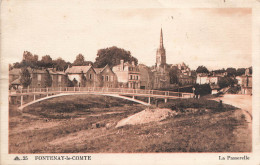 Fontenay Le Comte * Route Et La Passerelle * Pont - Fontenay Le Comte