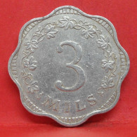 3 Mils 1972 - TTB - Pièce De Monnaie Malte - Article N°3674 - Malta