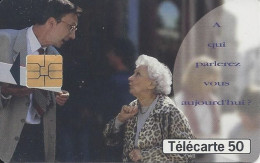 Télécarte 50 Unités 1998 / A Qui Parlerez-vous Aujourd’hui/ 500 000 Ex Numéro A 8A494933 - Operatori Telecom