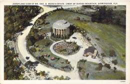 ETATS-UNIS - Alabama - Birmingham - Aeroplane View Of Mr. Geo B. Ward's Estate - Crest Of.. - Carte Postale Ancienne - Other & Unclassified