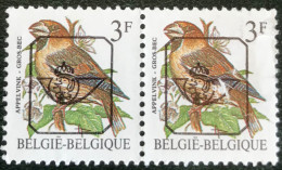 België - Belgique - C12/43 - 1987 - (°)used - Michel 2241V - Appelvink - Typos 1986-96 (Oiseaux)