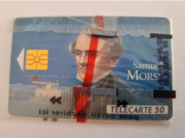 FRANCE/FRANKRIJK   CHIPCARD / 50 UNITS/ SAMUEL MORSE/  MINT IN WRAPPER     WITH CHIP     ** 13913** - Voorafbetaalde Kaarten: Gsm