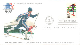 USA ETATS UNIS FDC 1984 J O LAKE PLACID - Winter 1932: Lake Placid