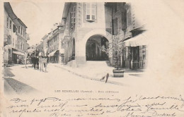 LES ECHELLES Rue Centrale (avec Attelage) - Les Echelles