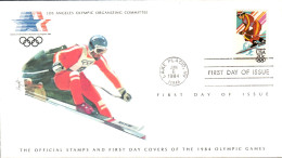 USA ETATS UNIS FDC 1984 J O LAKE PLACID - Hiver 1932: Lake Placid