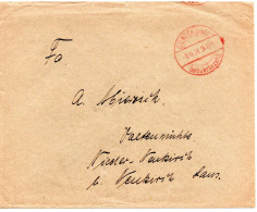 68157 - Deutsches Reich - 1928 - Barfrankatur A DrucksBf GIENGEN - 5RPF GEBUEHR BEZAHLT -> Nieder-Neukirch - Storia Postale