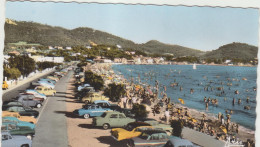 83  Les Lecques Vue Generale La Plage  Voitures Anciennes - Les Lecques