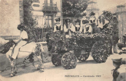 ¤¤   -  PREFAILLES  -     Cavalcade De 1907   -   Char      -   ¤¤ - Préfailles