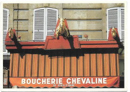 CPM - édit. PARIS-CARTES - P 93 - BOUCHERIE CHEVALINE - Magasins