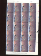 Belgie 1997 2726 Belgica Antarctica  FULL SHEET Of 40 MNH PLAATNUMMER Xx - 1991-2000