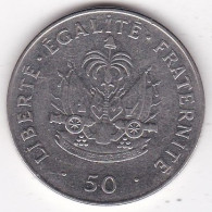 Haïti 50 Centimes 1995 , Charlemagne Péralt, En  Acier Nickel, KM# 153a - Haití