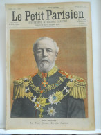 LE PETIT PARISIEN N°592 – 10 JUIN 1900 – ROI OSCAR II DE SUEDE - MILITAIRE TUE PAR UN COUP DE CANON - Le Petit Parisien