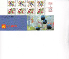 Norge, 1994. 1174/75 Y, Booklet 24y, MNH **, Waldbeeren. - Booklets