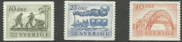 SUECIA 1956 Yt SE 411/13  ** Mnh - Unused Stamps