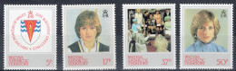 BAT 1982 Set Of Stamps Issued For The 21st Anniversary Of The Birth Of Princess Diana Of Wales In Unmounted Mint - Ongebruikt