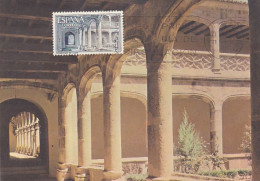 SAINT JEROME DE YUSTE MONASTERY, CM, MAXICARD, CARTES MAXIMUM, OBLIT FDC, 1965, SPAIN - Tarjetas Máxima