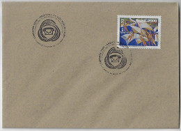 Brazil 2000 Cover Commemorative Cancel Lubrapex Exhibition International Association Portuguese-speaking Communications - Covers & Documents