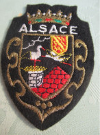 Ecusson Ancien/FRANCE / Province ALSACE / Vers 1960- 1970                 ET426 - Ecussons Tissu