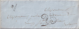 France Marcophilie - Cursive 35 / Arthon - 1853 - Avec Texte - Indice 14 - TB - 1801-1848: Vorläufer XIX
