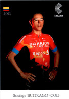 Carte Cyclisme Cycling Ciclismo サイクリング Format Cpm Equipe Cyclisme Bahrain Victorious 2021 Santiago Buitrago Colombie - Cycling