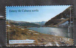 2021, Itinéraire De Randonnée : Estany De Cabana Sorda. Timbre Oblitéré  (Lac De Cabana Sorda) - Gebraucht