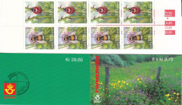 Norge, 1997,1235/36, Booklet 30, MNH **, Insekten. - Markenheftchen