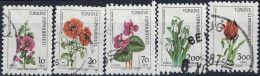 Türkei Turkey Turquie - Blumen (MiNr: 2682/6) 1984 - Gest. Used Obl - Gebruikt