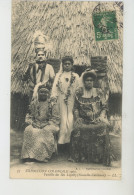 ETHNIQUES ET CULTURES - OCÉANIE - NOUVELLE CALEDONIE - EXPOSITION COLONIALE 1907 - Famille Des Loyalty - Oceanië