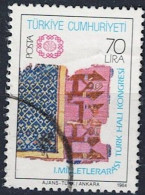 Türkei Turkey Turquie - Kongress über Türkische Teppichknüpfkunst (MiNr: 2696) 1984 - Gest. Used Obl - Usados