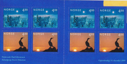 Norge, 1999, 1335/36,Booklet , MNH **, Jahrtausendwende - Markenheftchen