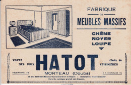 Buvard & Blotting Paper - Fabrique De Meubles Massifs - Choix De Cuisinières - HATOT - MORTEAU (Doubs) - Cocoa & Chocolat