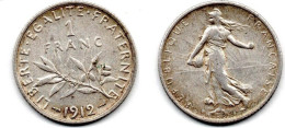 MA 23564 / 1 Franc 1912 TTB - 1 Franc