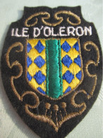 Ecusson Ancien/ France / Département :CHARENTE MARITIME  /ILE D'OLERON/Occitanie / Vers 1960- 1970    ET428 - Ecussons Tissu