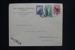 TURQUIE - Enveloppe Commerciale De Istanbul Pour La Suisse En 1929 - L 144705 - Storia Postale