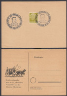 GERMANIA - 1954 - Cartolina Commemorativa Del Viaggio In Italia Di Goethe - Ecrivains