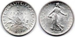 MA 23569 / 1 Franc 1917 SPL - 1 Franc