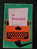 Le Haut-mal Simenon 1962 +++BON ETAT+++ - Auteurs Belges