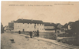 Mirebeau : Le Pont, Le Chalet Et La Grande Rue (Editeur Aubert, Dijon) - Mirebeau