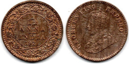 MA 23618 / British India 1/12 Anna 1921 TTB+ - Kolonies